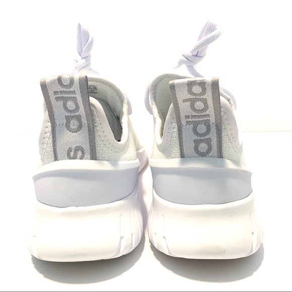 Adidas Mens Kaptir White Sneaker Size 11 - Picture 8 of 13